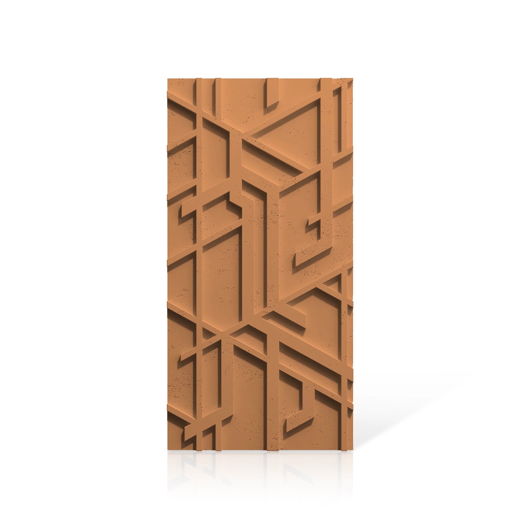 3D Concrete Wall Panels STELLAR colour swatch on white background DecorMania.eu